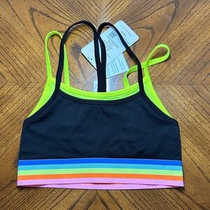 NWT Fabletics Poppy Seamless Sports Bra
